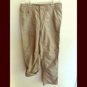 The North Face khaki pants (NWOT)